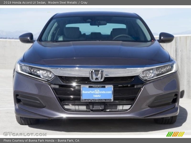 Modern Steel Metallic / Gray 2019 Honda Accord LX Sedan