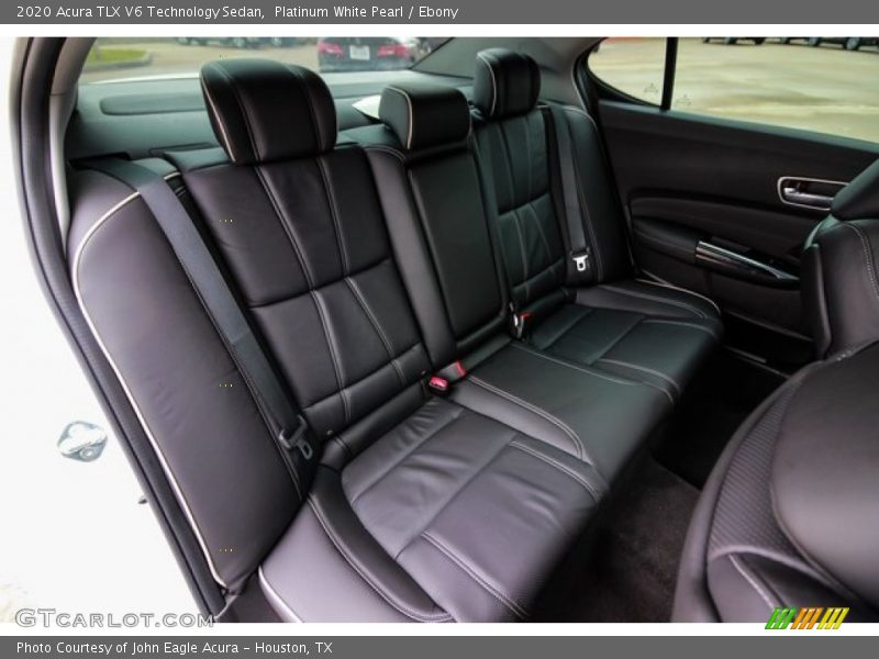 Platinum White Pearl / Ebony 2020 Acura TLX V6 Technology Sedan
