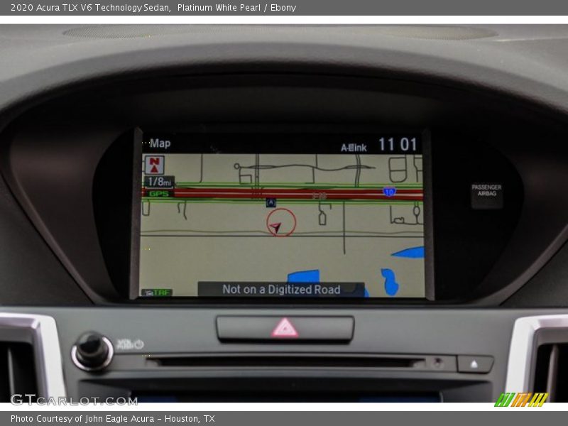 Platinum White Pearl / Ebony 2020 Acura TLX V6 Technology Sedan