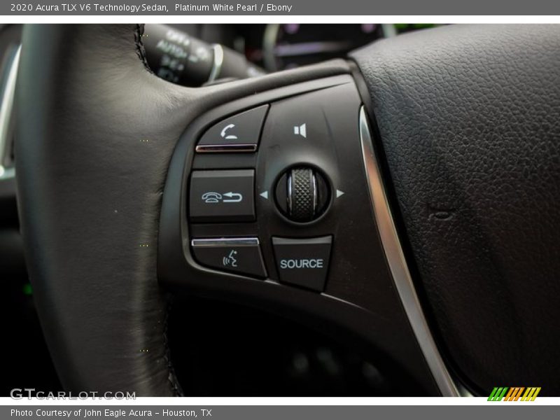 Platinum White Pearl / Ebony 2020 Acura TLX V6 Technology Sedan