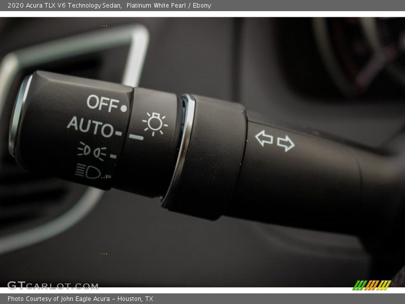 Platinum White Pearl / Ebony 2020 Acura TLX V6 Technology Sedan