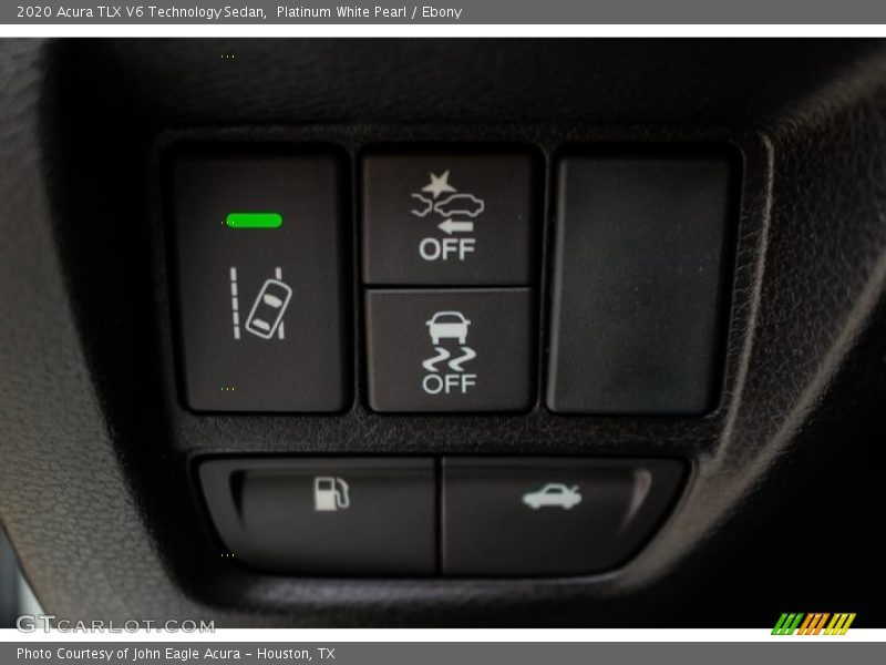 Platinum White Pearl / Ebony 2020 Acura TLX V6 Technology Sedan