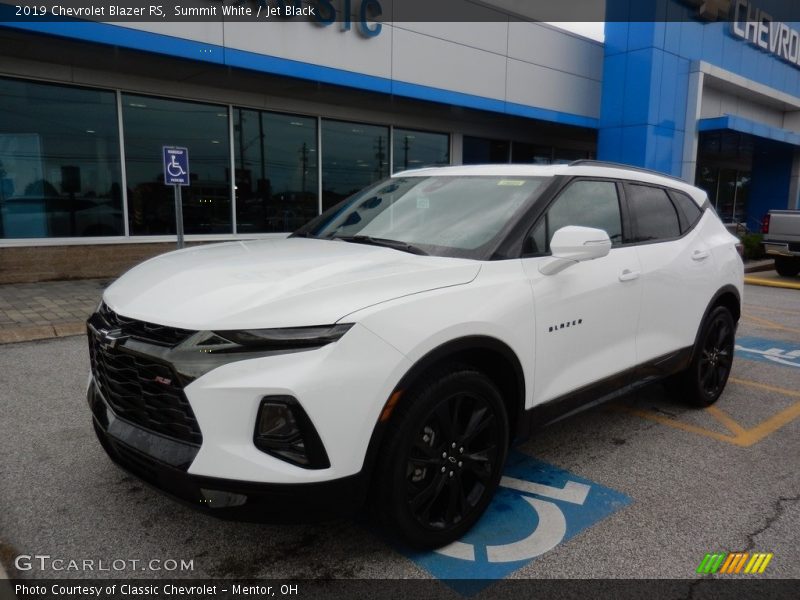 Summit White / Jet Black 2019 Chevrolet Blazer RS