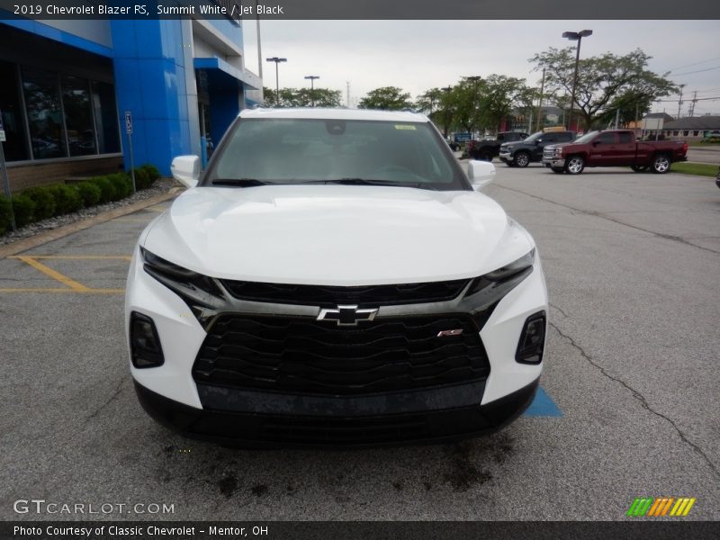 Summit White / Jet Black 2019 Chevrolet Blazer RS