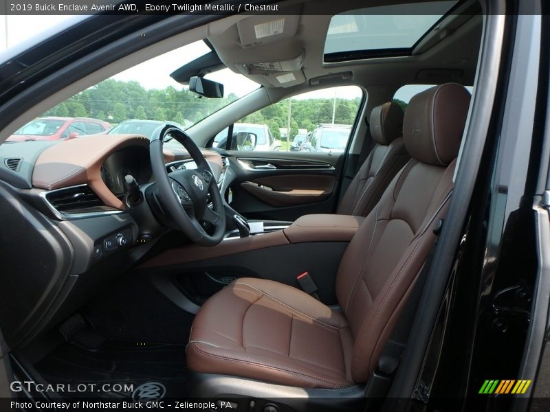 Front Seat of 2019 Enclave Avenir AWD