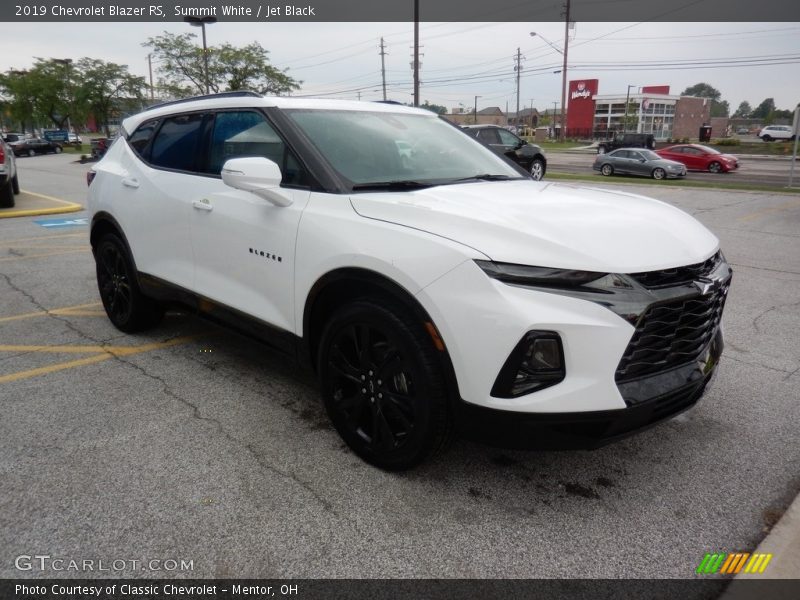 Summit White / Jet Black 2019 Chevrolet Blazer RS