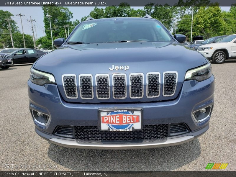 Blue Shade Pearl / Black 2019 Jeep Cherokee Limited 4x4