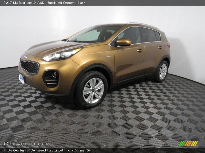 Burnished Copper / Black 2017 Kia Sportage LX AWD