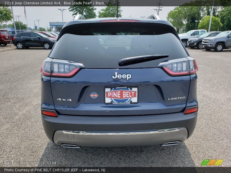 Blue Shade Pearl / Black 2019 Jeep Cherokee Limited 4x4