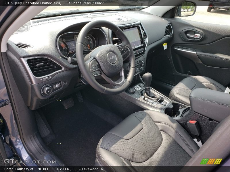 Blue Shade Pearl / Black 2019 Jeep Cherokee Limited 4x4
