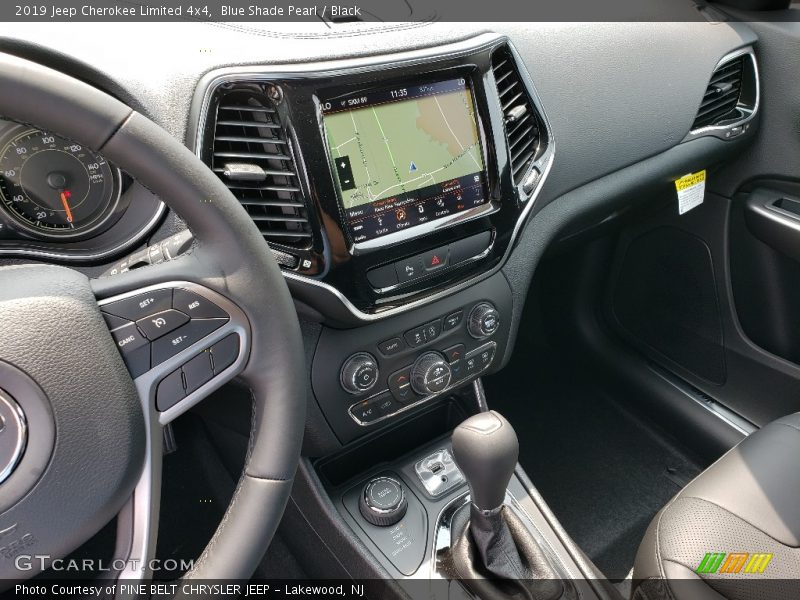 Blue Shade Pearl / Black 2019 Jeep Cherokee Limited 4x4