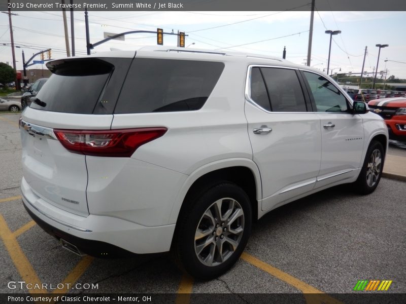 Summit White / Jet Black 2019 Chevrolet Traverse Premier