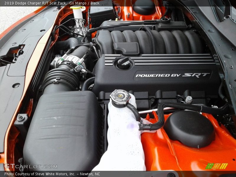 Go Mango / Black 2019 Dodge Charger R/T Scat Pack