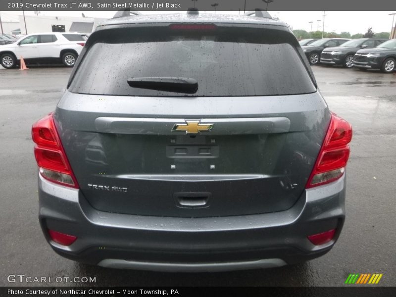 Satin Steel Metallic / Jet Black 2019 Chevrolet Trax LT AWD