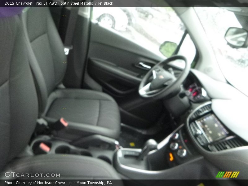 Satin Steel Metallic / Jet Black 2019 Chevrolet Trax LT AWD