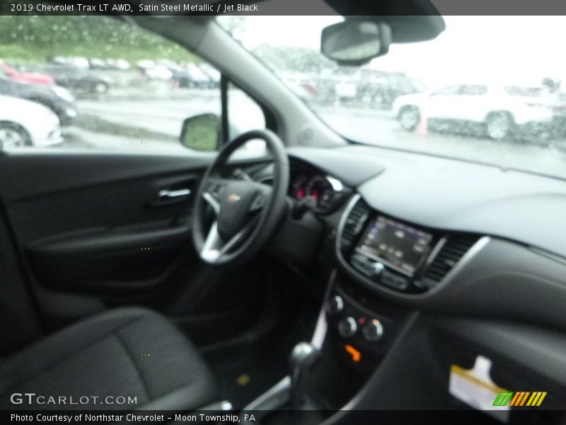 Satin Steel Metallic / Jet Black 2019 Chevrolet Trax LT AWD