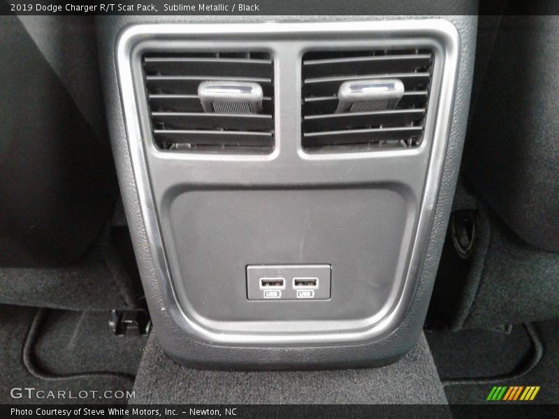 Sublime Metallic / Black 2019 Dodge Charger R/T Scat Pack