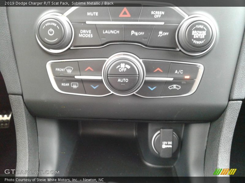 Sublime Metallic / Black 2019 Dodge Charger R/T Scat Pack