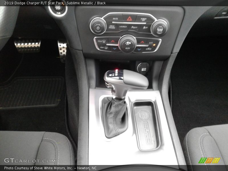 Sublime Metallic / Black 2019 Dodge Charger R/T Scat Pack