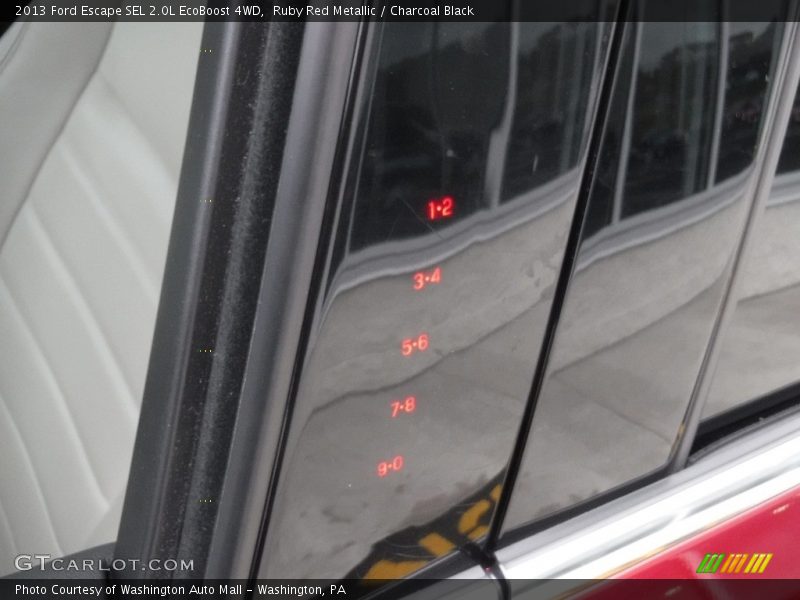 Ruby Red Metallic / Charcoal Black 2013 Ford Escape SEL 2.0L EcoBoost 4WD