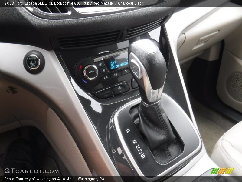 Ruby Red Metallic / Charcoal Black 2013 Ford Escape SEL 2.0L EcoBoost 4WD
