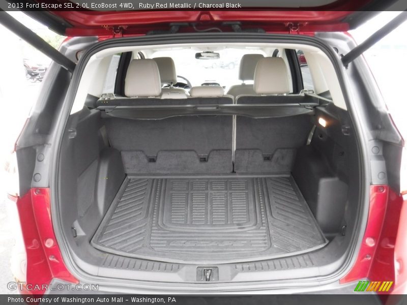 Ruby Red Metallic / Charcoal Black 2013 Ford Escape SEL 2.0L EcoBoost 4WD