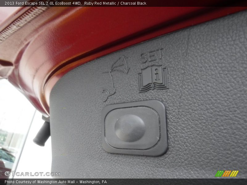 Ruby Red Metallic / Charcoal Black 2013 Ford Escape SEL 2.0L EcoBoost 4WD