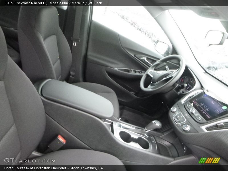 Mosaic Black Metallic / Jet Black 2019 Chevrolet Malibu LS