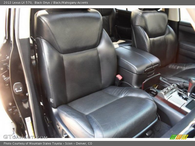 Black Onyx / Black/Mahogany Accents 2013 Lexus LX 570