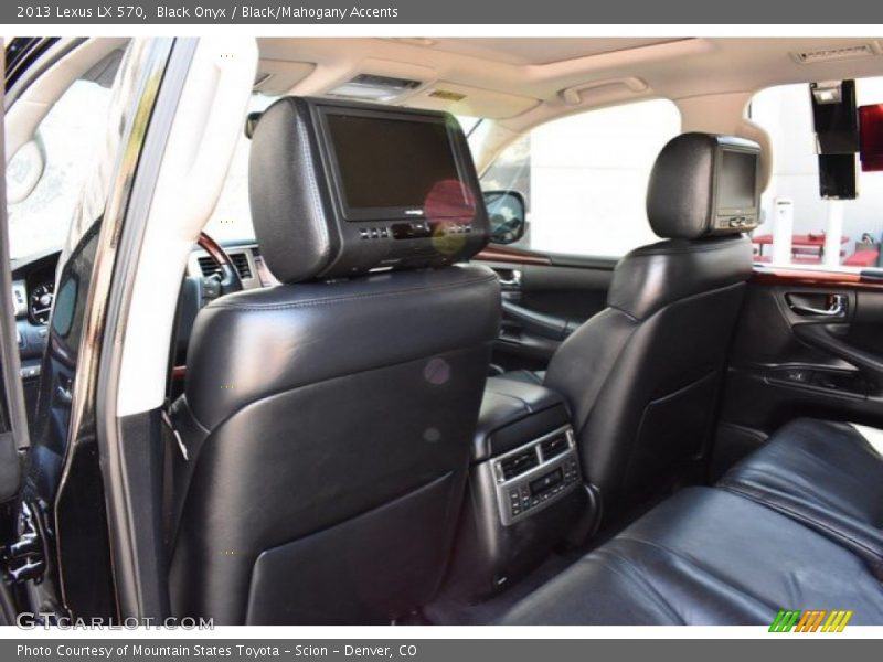 Black Onyx / Black/Mahogany Accents 2013 Lexus LX 570