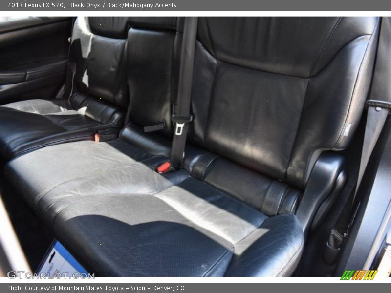 Black Onyx / Black/Mahogany Accents 2013 Lexus LX 570