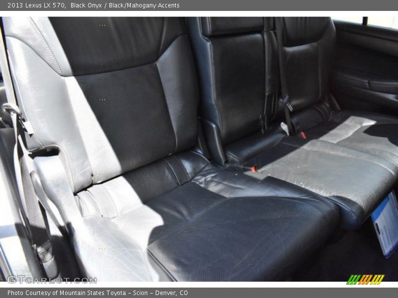 Black Onyx / Black/Mahogany Accents 2013 Lexus LX 570