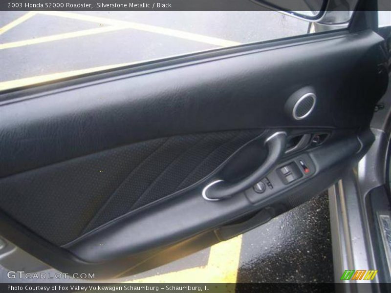 Silverstone Metallic / Black 2003 Honda S2000 Roadster