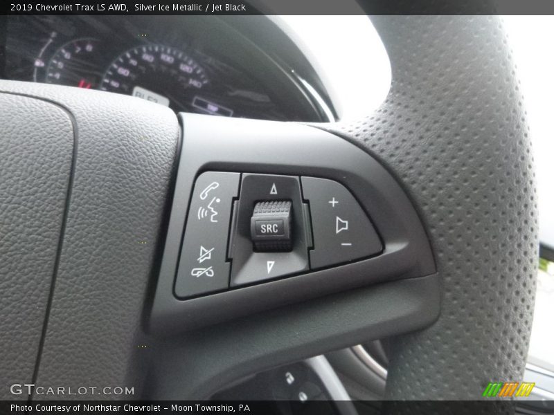 Silver Ice Metallic / Jet Black 2019 Chevrolet Trax LS AWD