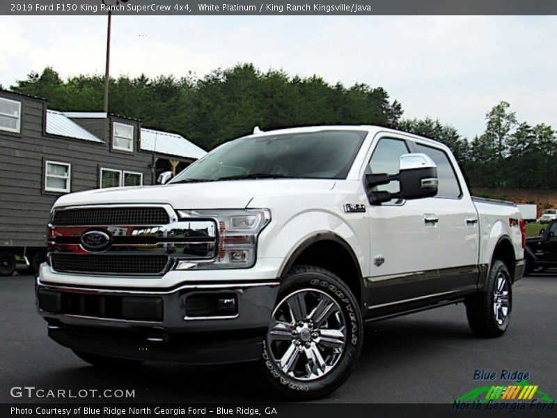 White Platinum / King Ranch Kingsville/Java 2019 Ford F150 King Ranch SuperCrew 4x4