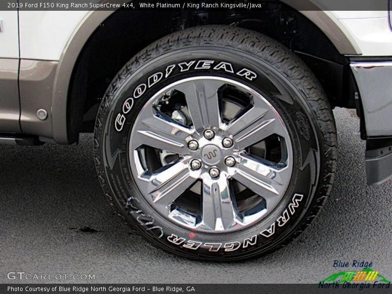 White Platinum / King Ranch Kingsville/Java 2019 Ford F150 King Ranch SuperCrew 4x4