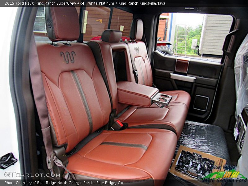 White Platinum / King Ranch Kingsville/Java 2019 Ford F150 King Ranch SuperCrew 4x4