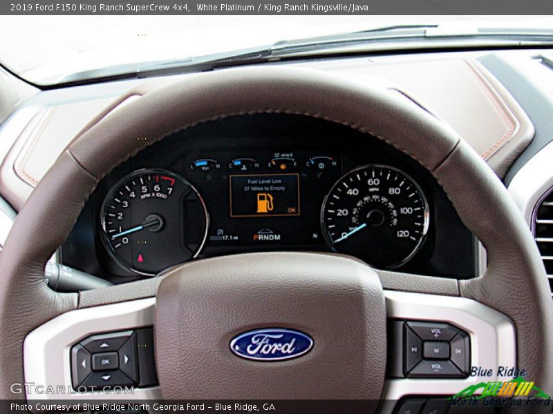 White Platinum / King Ranch Kingsville/Java 2019 Ford F150 King Ranch SuperCrew 4x4