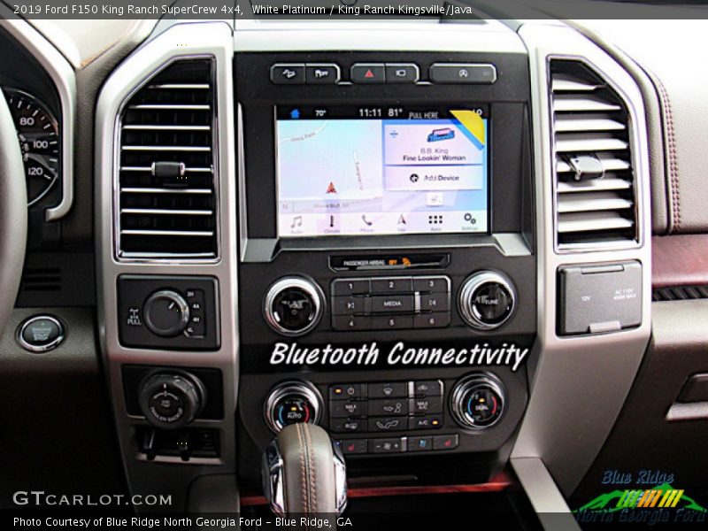 White Platinum / King Ranch Kingsville/Java 2019 Ford F150 King Ranch SuperCrew 4x4
