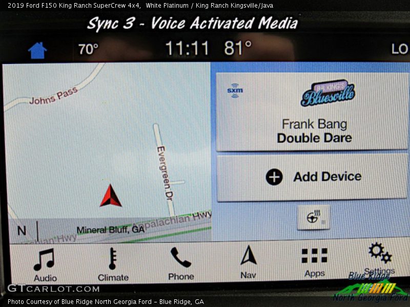 White Platinum / King Ranch Kingsville/Java 2019 Ford F150 King Ranch SuperCrew 4x4