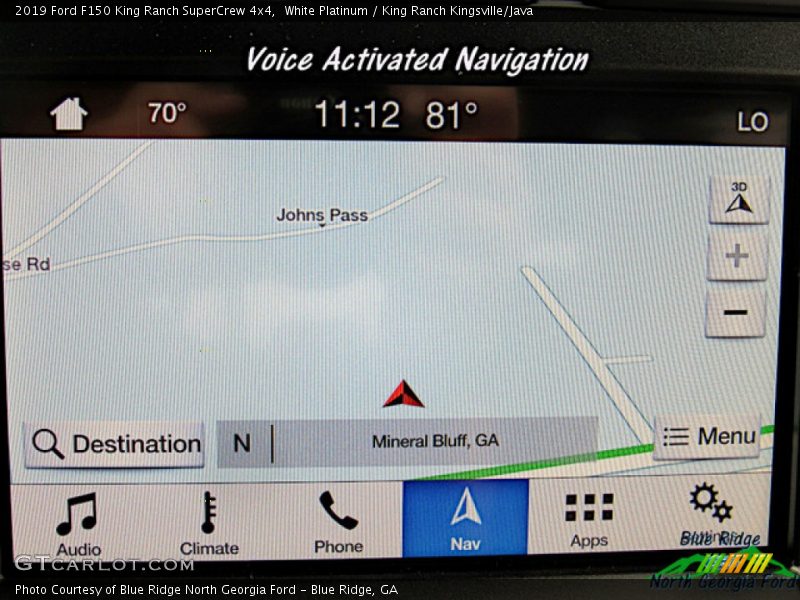 White Platinum / King Ranch Kingsville/Java 2019 Ford F150 King Ranch SuperCrew 4x4