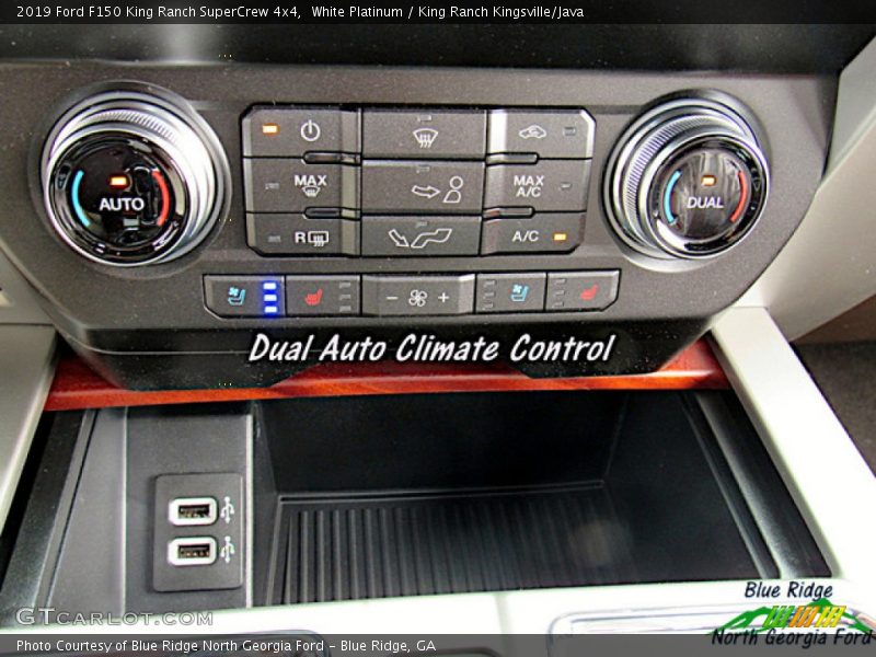 White Platinum / King Ranch Kingsville/Java 2019 Ford F150 King Ranch SuperCrew 4x4