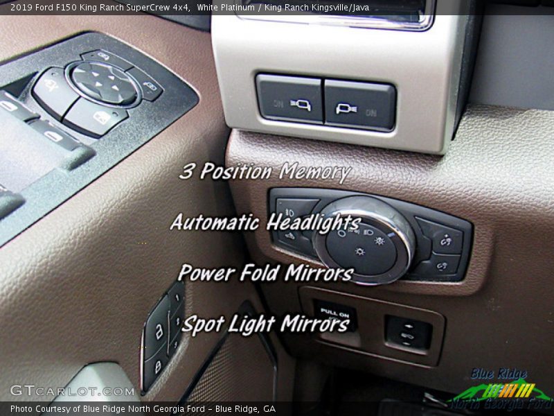 White Platinum / King Ranch Kingsville/Java 2019 Ford F150 King Ranch SuperCrew 4x4