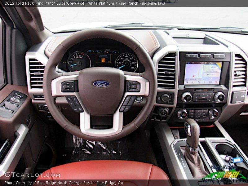 White Platinum / King Ranch Kingsville/Java 2019 Ford F150 King Ranch SuperCrew 4x4