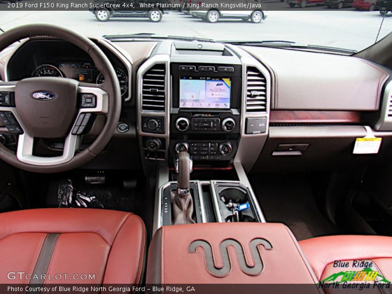 White Platinum / King Ranch Kingsville/Java 2019 Ford F150 King Ranch SuperCrew 4x4