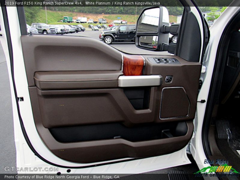 White Platinum / King Ranch Kingsville/Java 2019 Ford F150 King Ranch SuperCrew 4x4