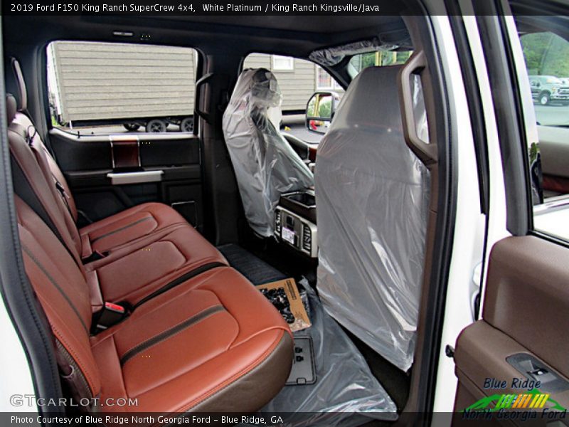 White Platinum / King Ranch Kingsville/Java 2019 Ford F150 King Ranch SuperCrew 4x4