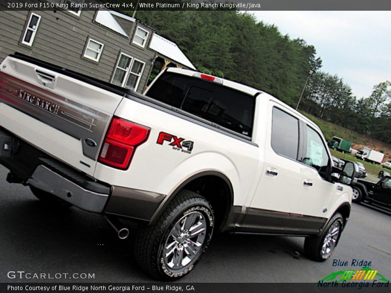 White Platinum / King Ranch Kingsville/Java 2019 Ford F150 King Ranch SuperCrew 4x4