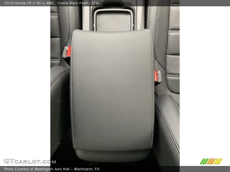 Crystal Black Pearl / Gray 2019 Honda CR-V EX-L AWD
