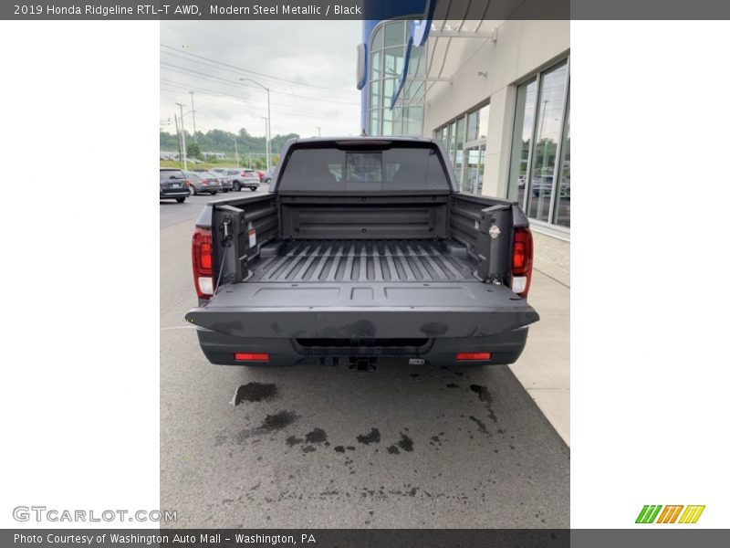 Modern Steel Metallic / Black 2019 Honda Ridgeline RTL-T AWD